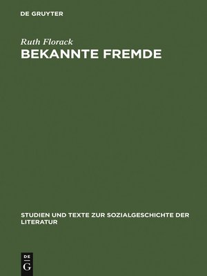 cover image of Bekannte Fremde